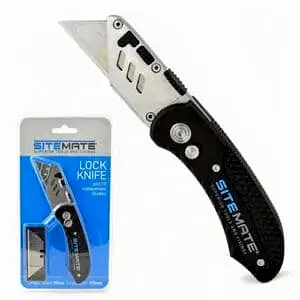 Sitemate® Locking Knife with 10 Blades
