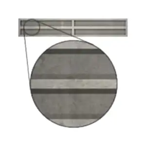 Recessed Concrete Gravelboards