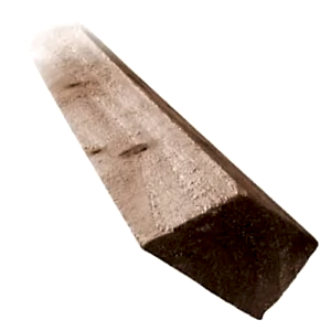 Brown cant rail ideal for building a run of featheredge fencing.
