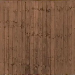 Brown Framed Closeboard Panels