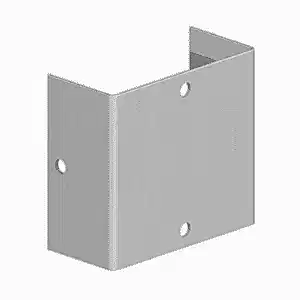 Galvanised Fence Panel Fixing Clip