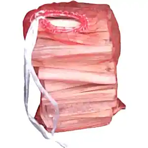 Wood kindling Kiln Dried in a Maxi net bag