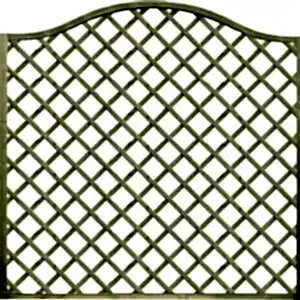 Diamond trellis omega makes the ideal decorative addition.