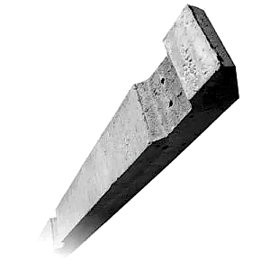 Recessed Concrete Fence Posts