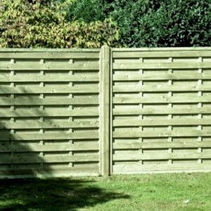 Square Horizontal Fence Panel - SH180