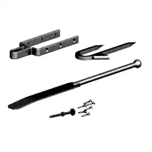 Silver Spring Fastener Set with Staple Catch