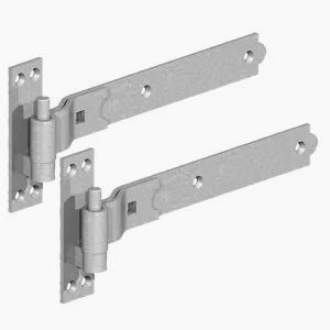 Galvanised Cranked Hook & Band Hinges