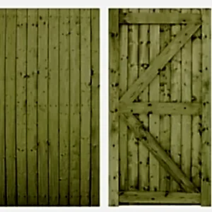 Woodford Tongue & Groove Gate – Pressure Treated Green