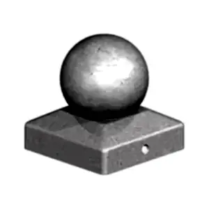 Galvanised Metal Ball Finial