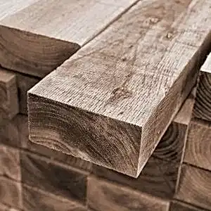 Brown Treated Railway Sleepers