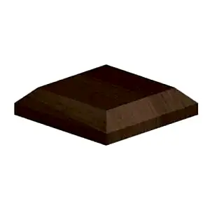 Brown Post Cap