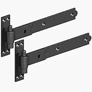 straight hook and band 18 inch 1 black