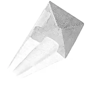Wetcast Corner Concrete Post